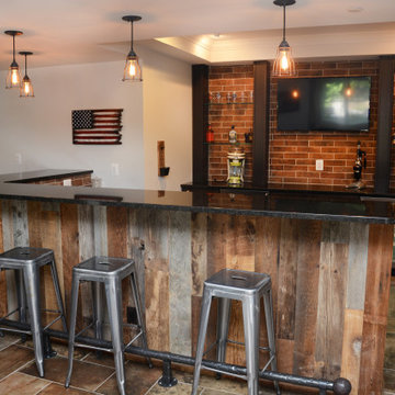 Severna Park, MD Kitchen and Basement Bar Remodel