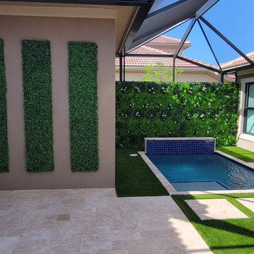 Plunge Pool Artificial Turf
