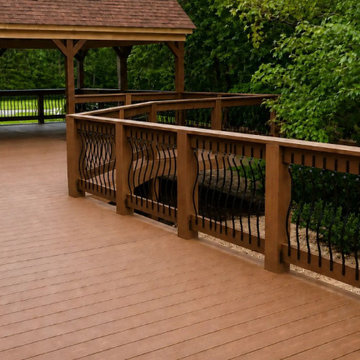 Custom Composite Deck Build in Atlanta GA