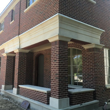 Custom Cut Limestone Home