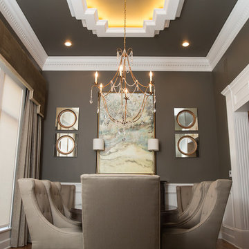Deco Inspired Modern-Classic Dining in Tulsa