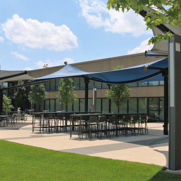 Shade Sails At Chicago Business Center