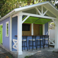 Backyard: Shed Bar