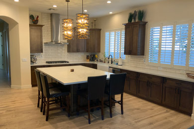 Inspiration for a craftsman kitchen remodel in Phoenix