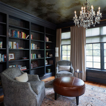 Elegant Library Retreat