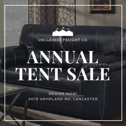 Annual Tent Sale - Furniture