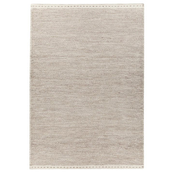 Sonnet Area Rug, Gray and White, 5'x7'6"