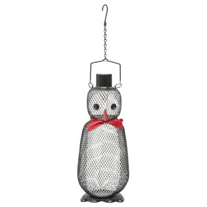 Green Classic Hanging Feeder Traditional Bird Feeders By