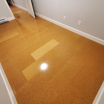 After Construction Deep Cleaning to Remove Dywall Dust Soil and Wood Chips Locat