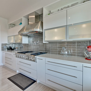 Modern Kitchen with Custom Cabinetry