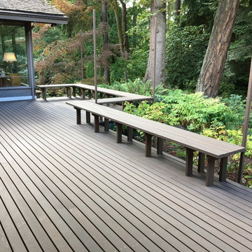Mercer Island Clear Cedar Woodland Deck