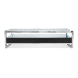 Strada TV Stand Black - Home Decor