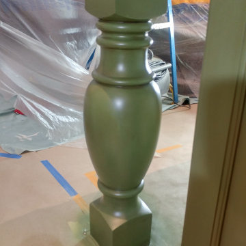 Paradise Valley Kitchen Cabinet Repaint / Adding accent color