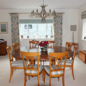 Classical contemporary dining room