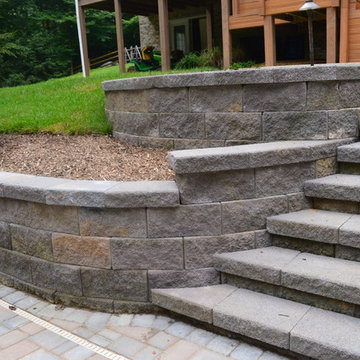 Pool Surround and Retaining Wall - Dunkirk, MD