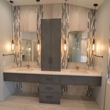 Master Bathroom Transformation to a Universally Designed Spa