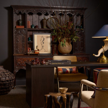 Warm, Inspiring Designer Office