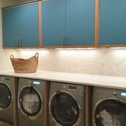Greenwich, CT &ndash; Transitional &ndash; Laundry Room Cabinetry - Storage Cabinets