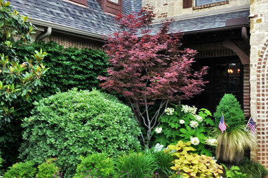 Inspiration for a traditional landscaping in Dallas.