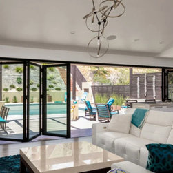 Aluminum Folding Door and Servery Window System - Patio Doors