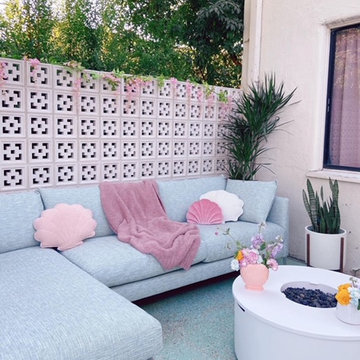 Pink House Backyard - Sams Whurld