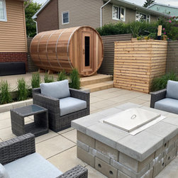 Full Backyard View - Great Weekend Project! - Saunas