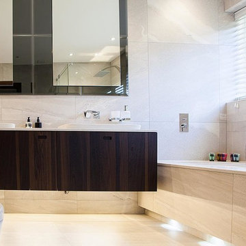 Modern Bathroom in Totteridge a Calm Oasis
