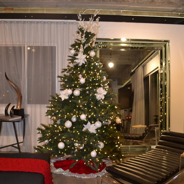 Christmas decorating modern style