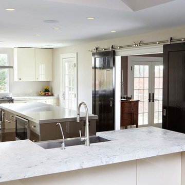 Open floor plan kitchen renovation
