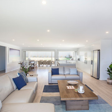 Hamptons Inspired Waterfront Home with a Twist