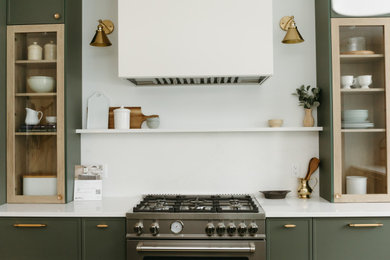 Example of a huge trendy kitchen design in Other