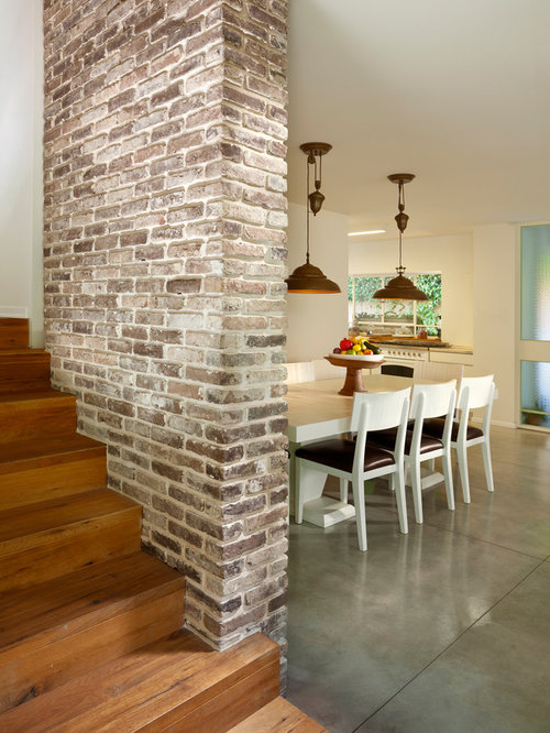 Mortar Washed Brick Houzz