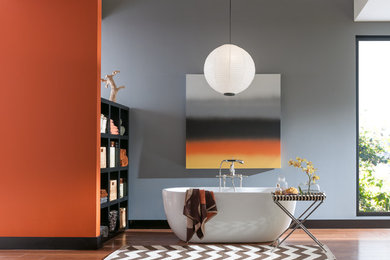 Example of a bathroom design in Other