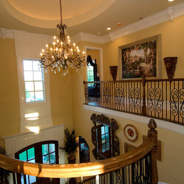 The Casa De Caserta House Plan 07194, 2 Story Foyer