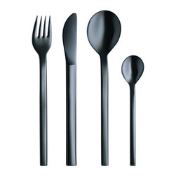 mono - mono mono-a black edition ( 4 piece, polished) - Flatware And Silverware Sets
