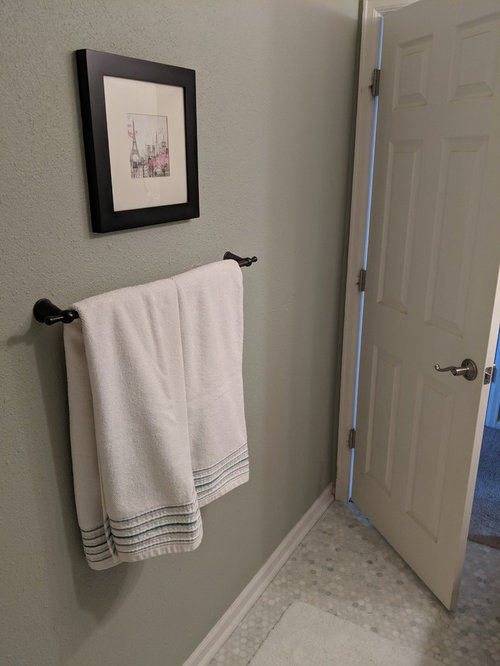 Need help with finishing touches in bath remodel