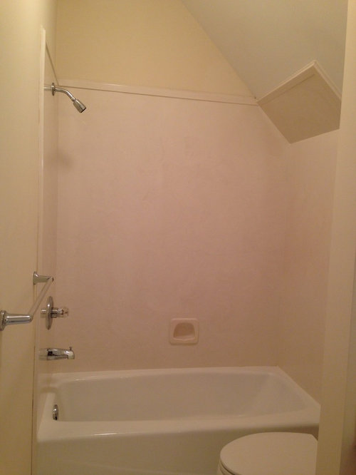 How In The World Do You Hang A Shower Curtain In This Space