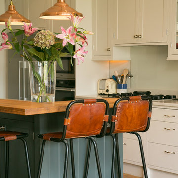 Painted shaker kitchen