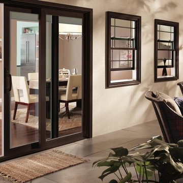Vinyl Sliding Door & Double Hung Windows