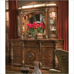 AICO Furniture - Villa Valencia Dresser in Chestnut - 72050 - Bedroom Products