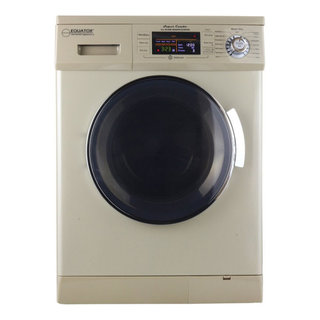 Costway Full-Automatic Washing Machine 1.5 CU.FT 11 lbs Washer & Dryer White