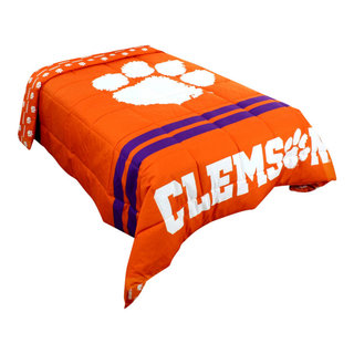 Clemson Tigers Reversible Comforter Set