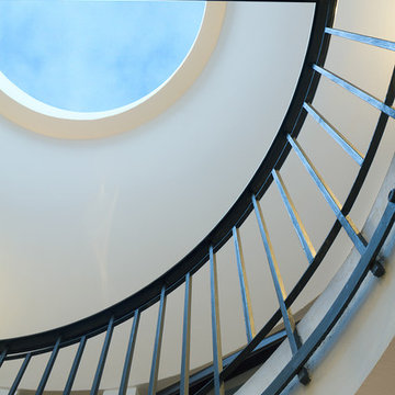 Maison architecte - Coaching implantation cuisine- Conseil couleurs & matières