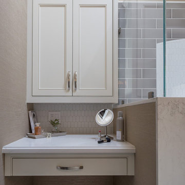 Bright & Light Feminine Bathroom