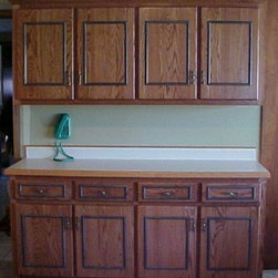 Solid Hardwood Hutch - China Cabinets And Hutches