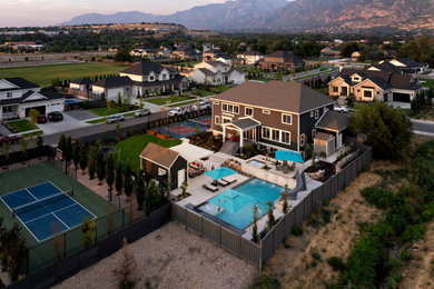 Inspiration for a craftsman landscaping in Salt Lake City.