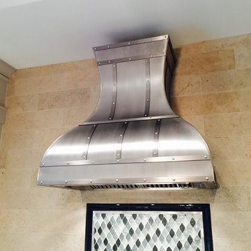 Martire Homes Custom Steel Range Hood
