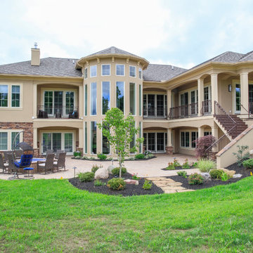 Custom Home | A Contemporary Mediterranean Ranch with Extraordinary Terrace Leve