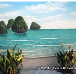 South Pacific Beauty - Outdoor Wall Art