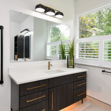 Modern Primary Bathroom Remodel King George, VA